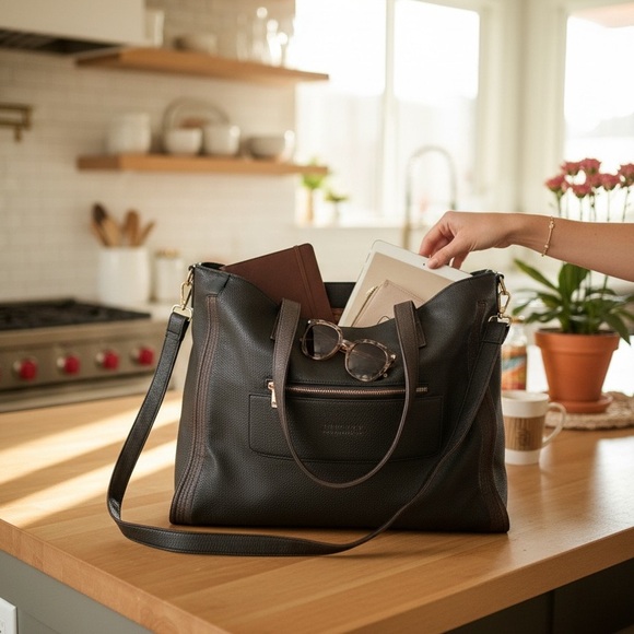 Badgley Mischka Handbags - Badgley Mischka large weekender bag